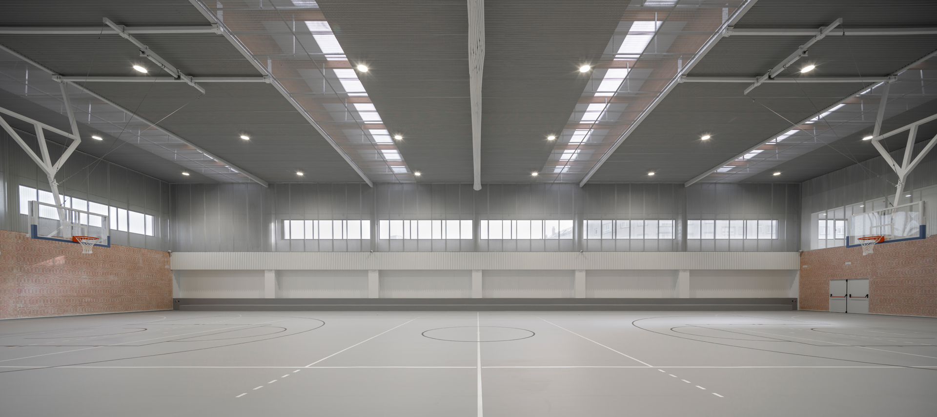 Render del Complejo Deportivo Castrillón