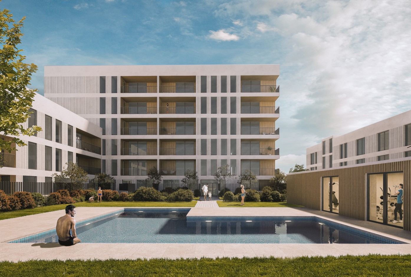 Render de 38 Viviendas en Vicálvaro